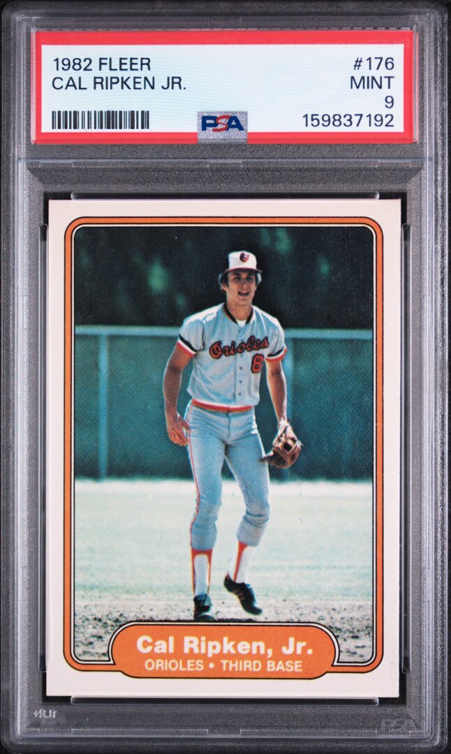 1982 Fleer Cal Ripken Jr. RC PSA 9 #176