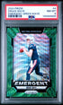 2024 Panini Prizm Emergent 4 Drake Maye Green Wave PSA 8