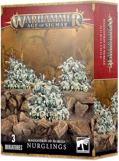 Warhammer Age of Sigmar Maggotkin of Nurgle Nurglings
