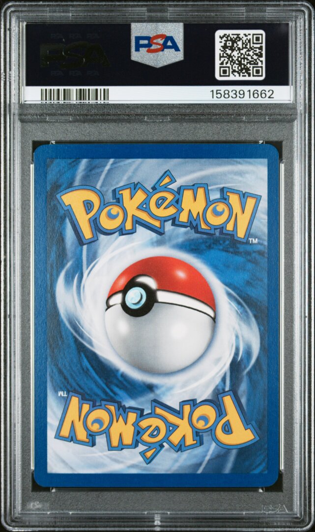 2001 Pokemon Game #34 Entei-Rev.Foil Pokemon 3 Movie Promo PSA 9