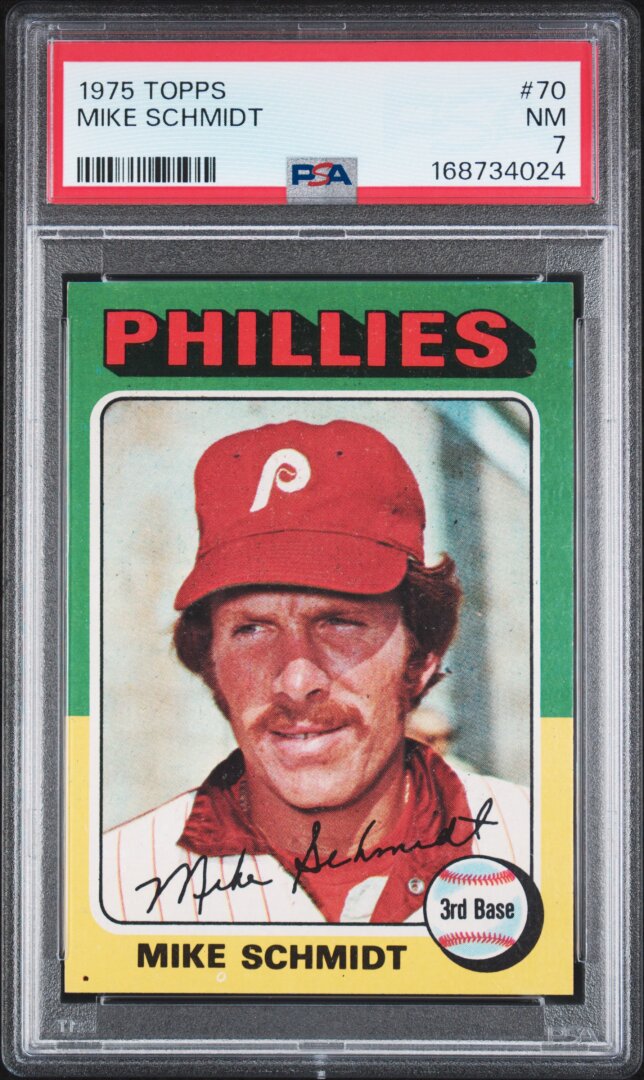 1975 Topps Mike Schmidt PSA 7 #70