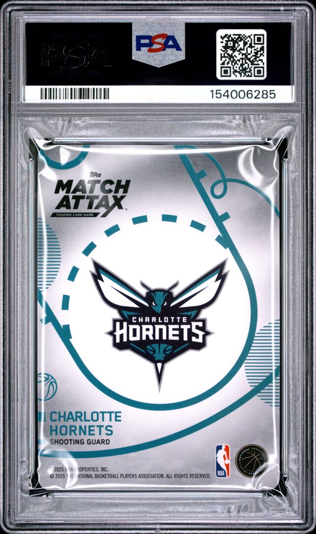 2025 Topps Match Attax Breakthrough Baller Kon Knueppel PSA 10 #BB-KK