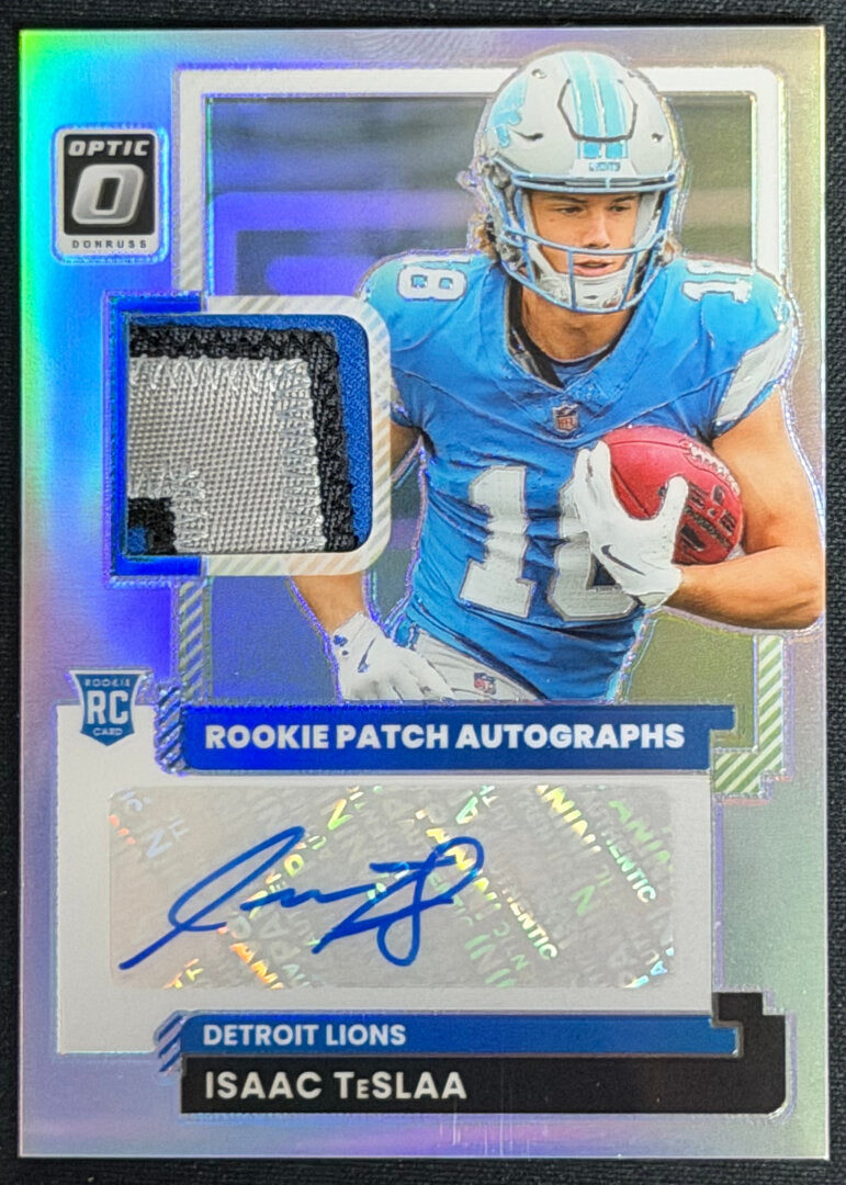 2025 Panini Donruss Optic Isaac Teslaa RPA Auto /35