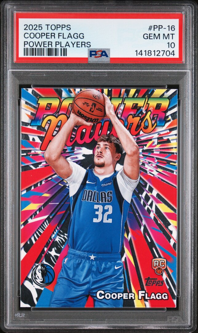 2025 Topps Power Players Cooper Flagg PSA 10 #PP-16