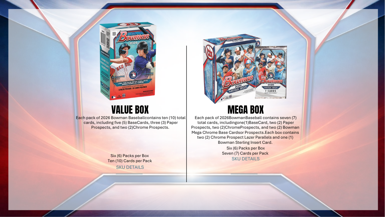 2026 Bowman Baseball Value Box
