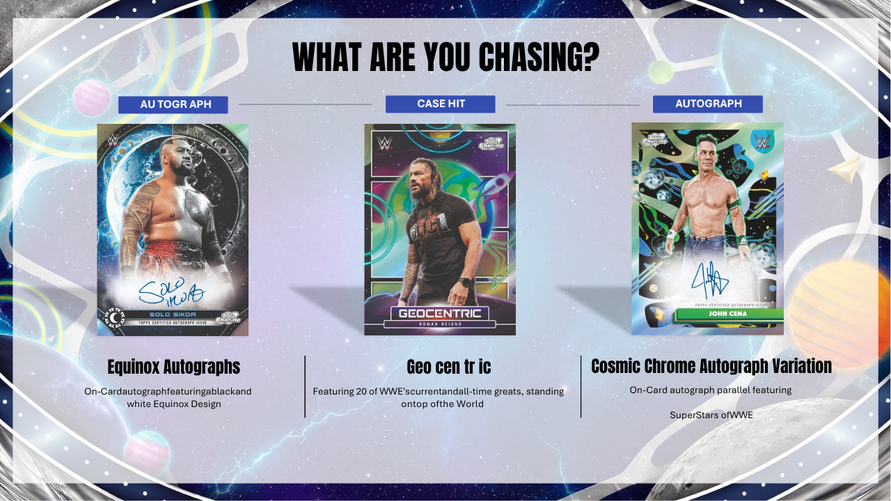 2026 Topps Cosmic Chrome WWE Hobby Box