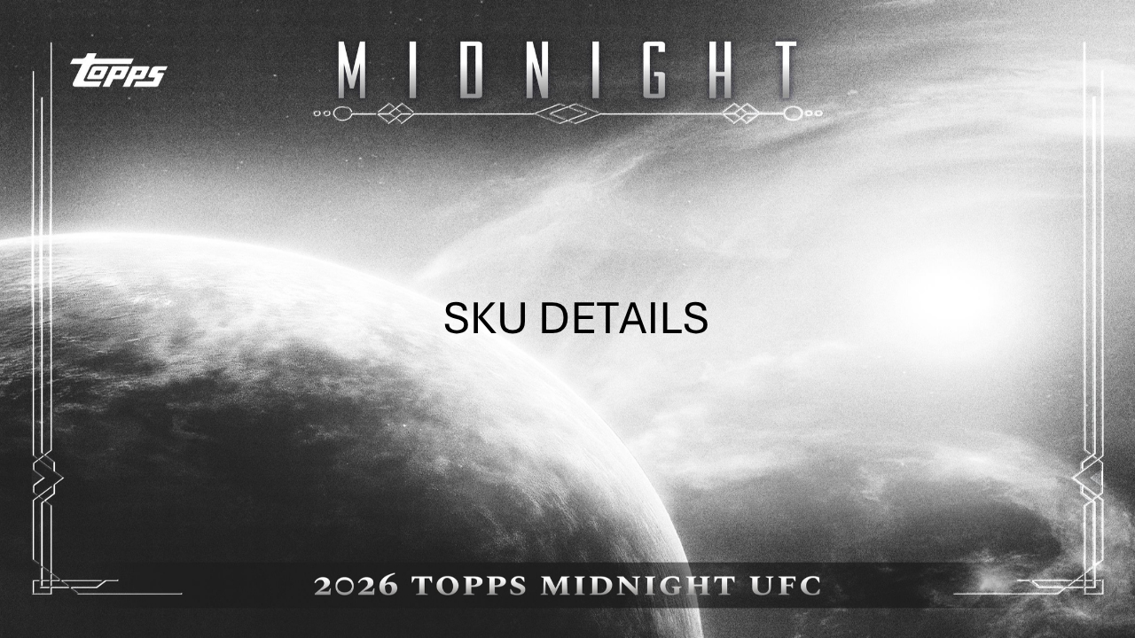 2026 Topps UFC Midnight Hobby Box