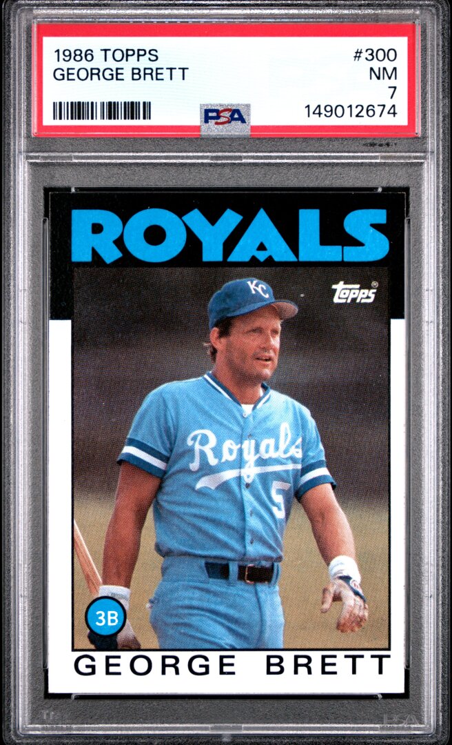 1986 Topps George Brett PSA 7 #300
