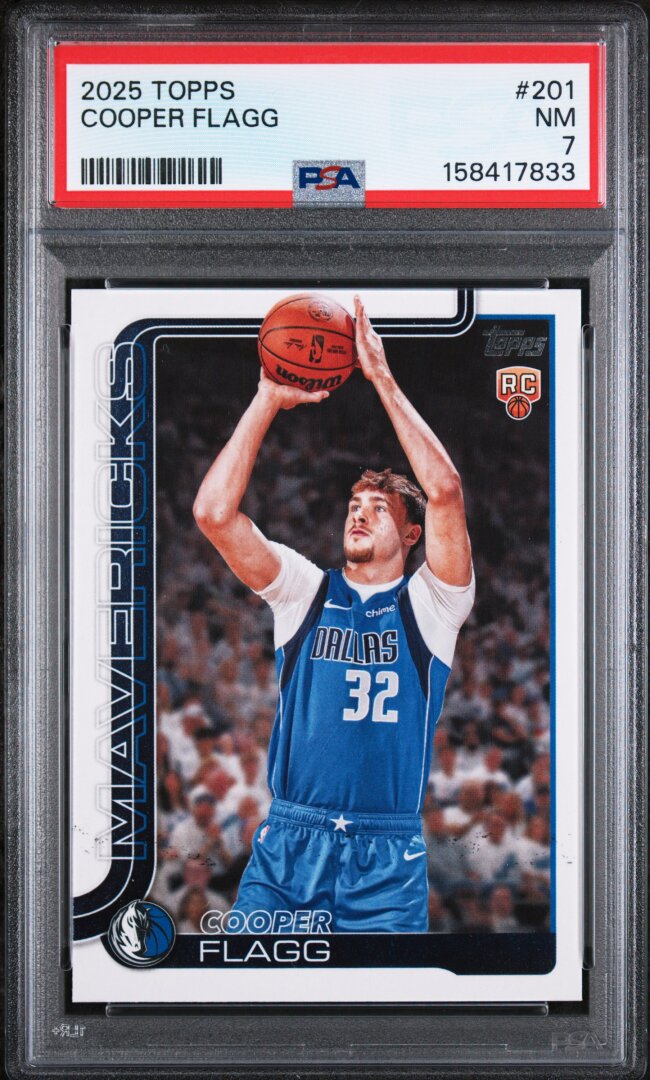2025 Topps Cooper Flagg PSA 7 #201