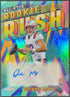 2024 Topps Chrome Football Drake Maye Rookie Rush /199 Auto