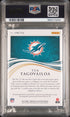 2020 Panini Immaculate Tua Tagovailoa Premium Patch RC Auto Gold /25 PSA 10