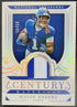 2025 Panini National Treasures Malik Nabers Century Materials Patch #CM-MNS