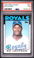 1986 Topps Traded #50T Bo Jackson PSA 7