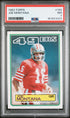 1983 TOPPS 169 JOE MONTANA PSA 7 - front