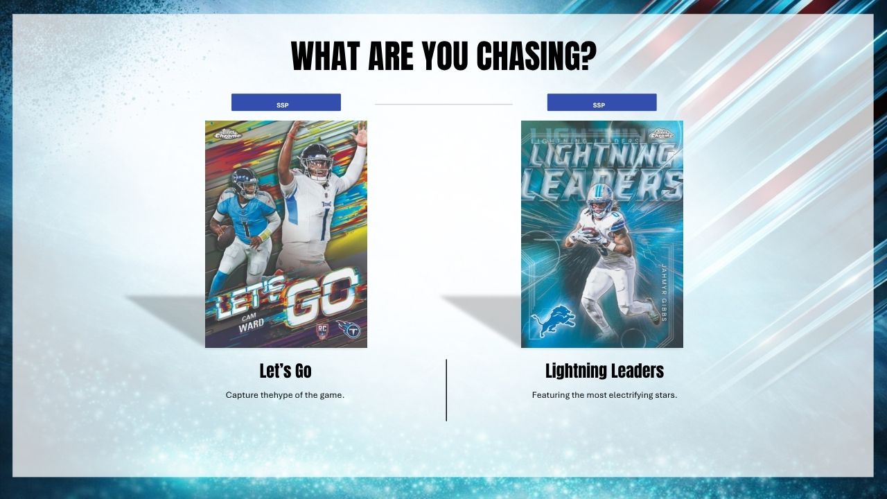 2025 Topps Chrome Football Hobby Box