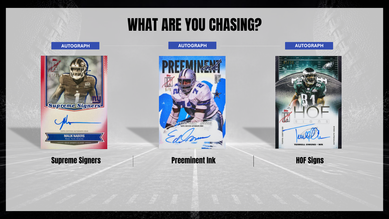 2025 Topps Signature Class Football Jumbo Hobby Box