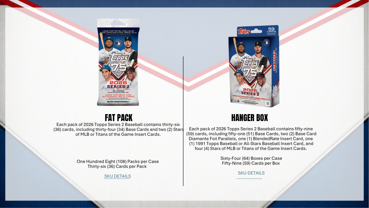 2026 Topps Series 2 Baseball Hobby Box