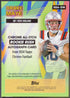 2024 Topps Chrome Football Drake Maye Rookie Rush /199 Auto