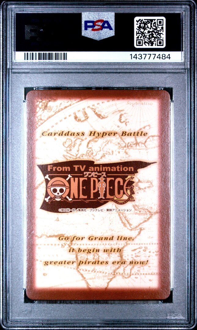 2000 One Piece Carddass Hyper Battle 6th Stage Shanks PSA 9 #C267