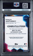 2023 BOWMAN'S BEST BEST OF 2023 AUTOGRAPHS B23RAY ROMAN ANTHONY PSA 9 - back