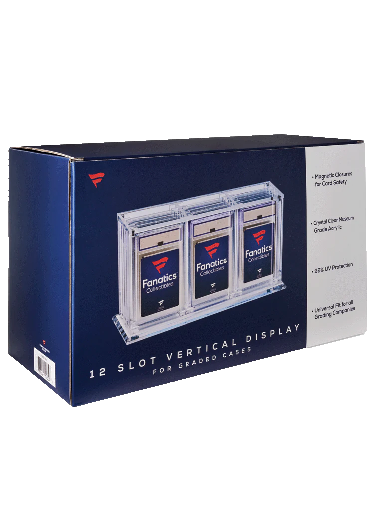 Fanatics Collectibles 12 Slot Vertical Graded Acrylic Case