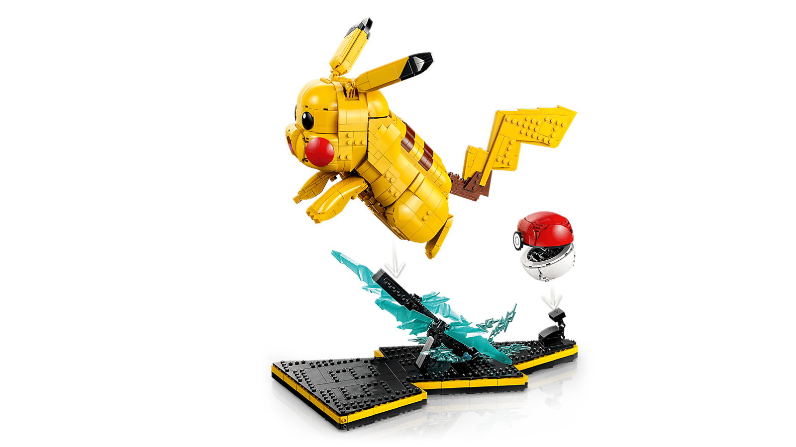 Lego Pokemon Pikachu and Poke Ball 72152