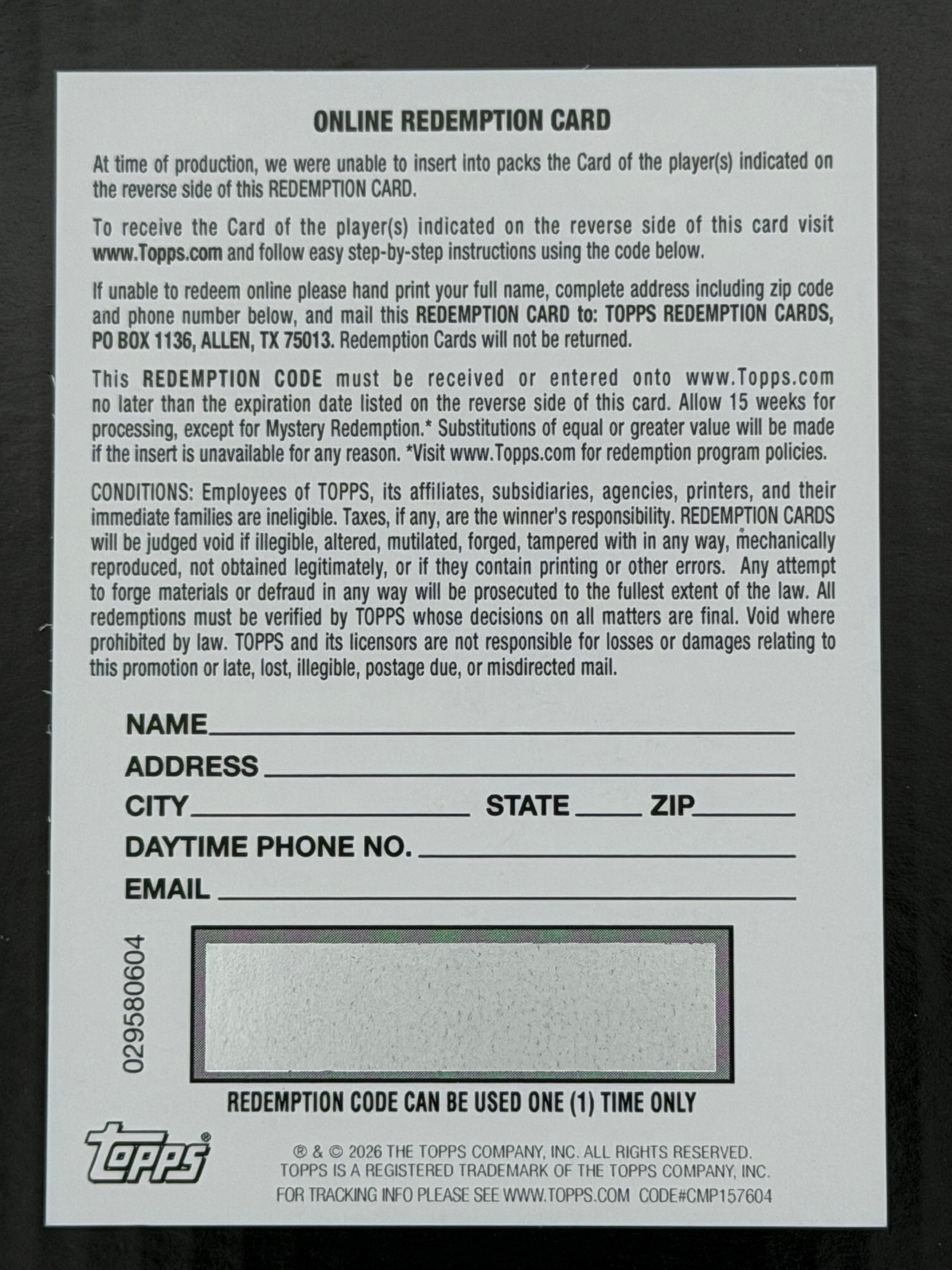 2025 Topps Chrome CeeDee Lamb/George Pickens Dual Auto Redemption Orange /25