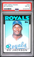 1986 Topps Traded #50T Bo Jackson PSA 8