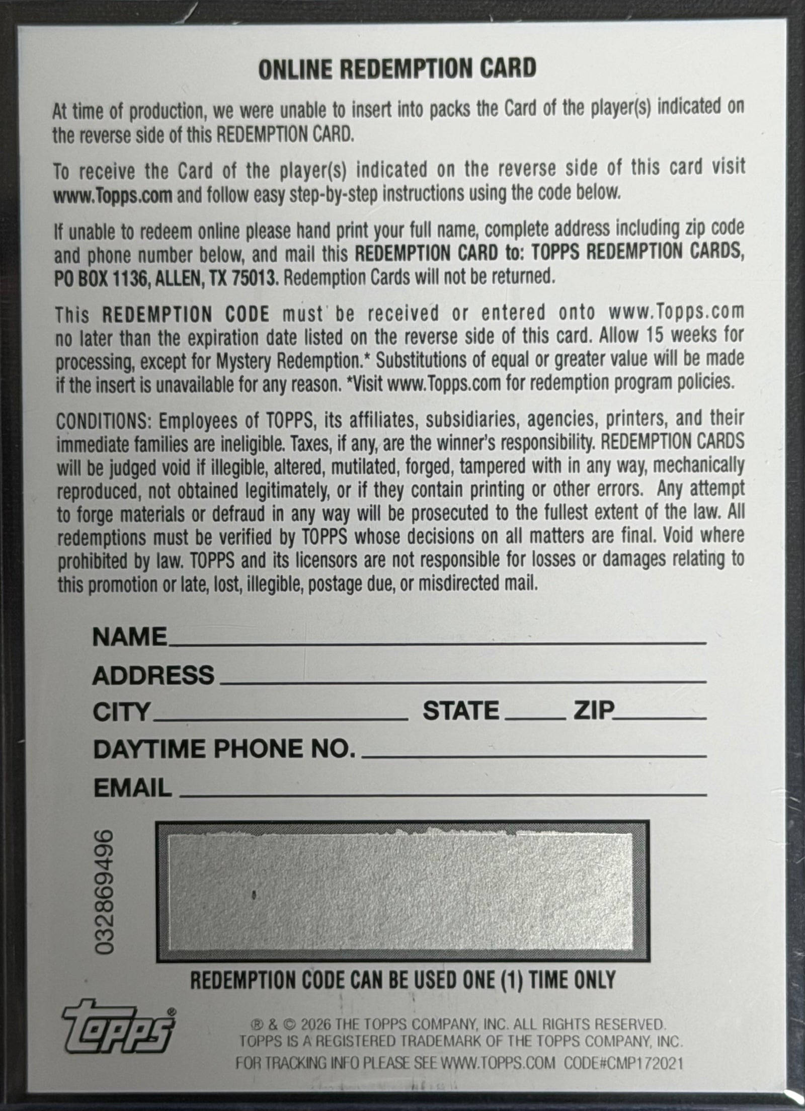 Kevin McGonigle /75 Rookie Purple Auto 2026 Topps Chrome Baseball Redemption