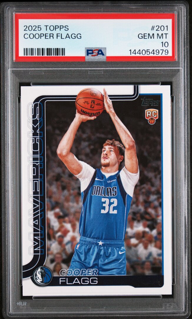 2025 Topps Cooper Flagg PSA 10 #201
