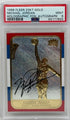 1998 Fleer 23kt Gold Michael Jordan Holographic Foil Autograph PSA 9