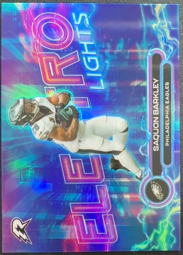 2026 Topps Resurgence Saquon Barkley Electro Lights #EL-20 SSP