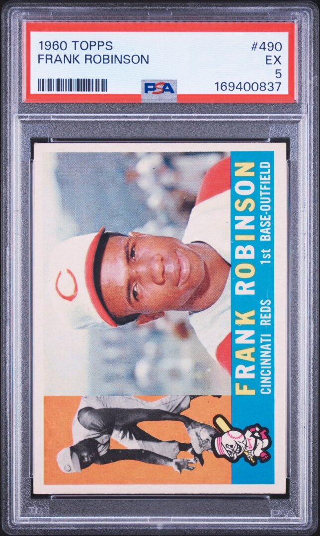 1960 Topps #490 Frank Robinson PSA 5