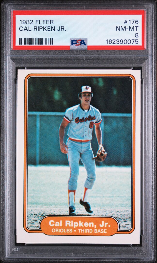 1982 Fleer Cal Ripken Jr. RC PSA 8 #176