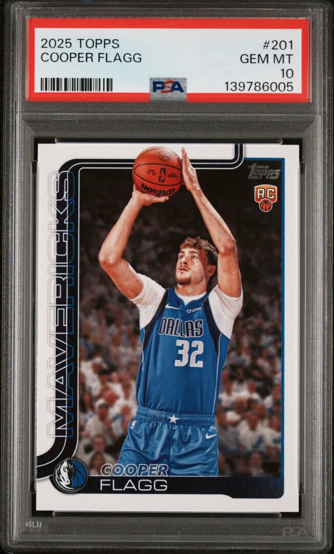 2025 Topps Cooper Flagg PSA 10 #201