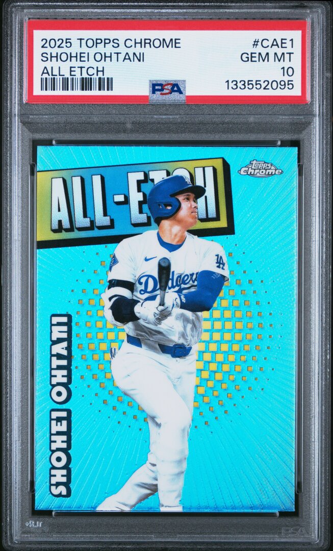 2025 Topps Chrome All Etch Shohei Ohtani PSA 10 #CAE1