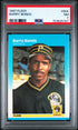 1987 FLEER 604 BARRY BONDS PSA 7 - front