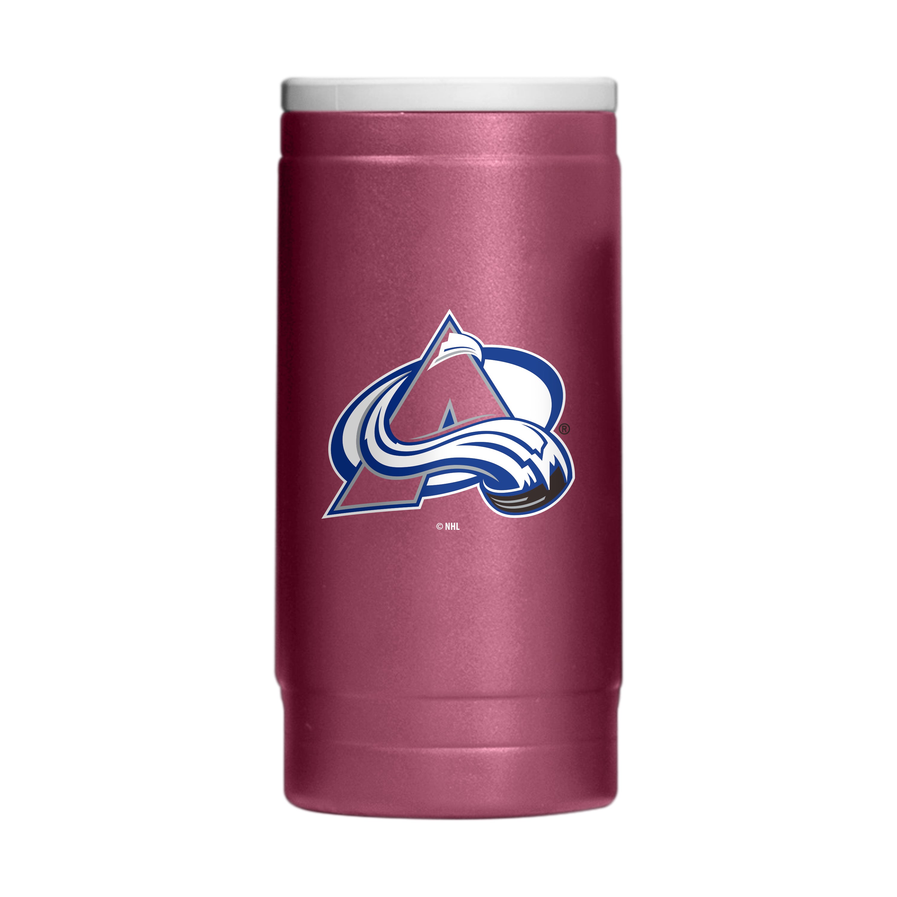 Colorado Avalanche Flipside Powder Coat Slim Coolie