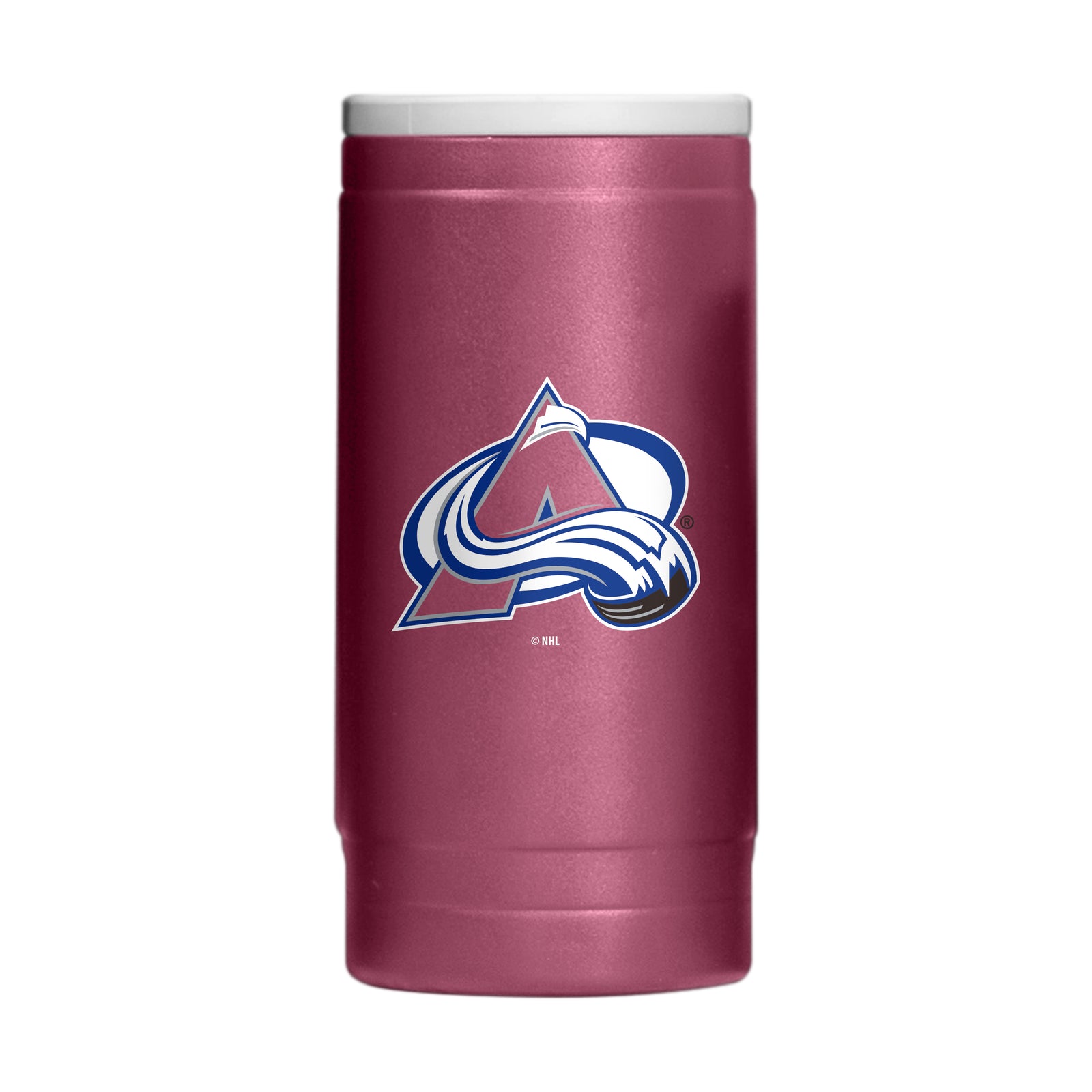 Colorado Avalanche Flipside Powder Coat Slim Coolie