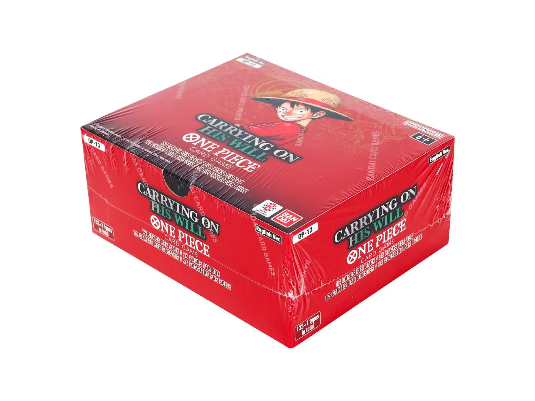 One Piece TCG Carrying On His Will (OP-13) Booster Box