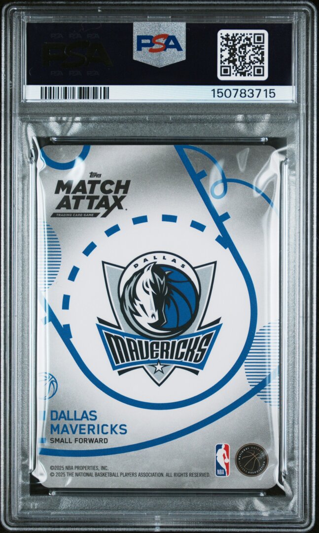 2025 Topps Match Attax Cooper Flagg RC PSA 10 #121