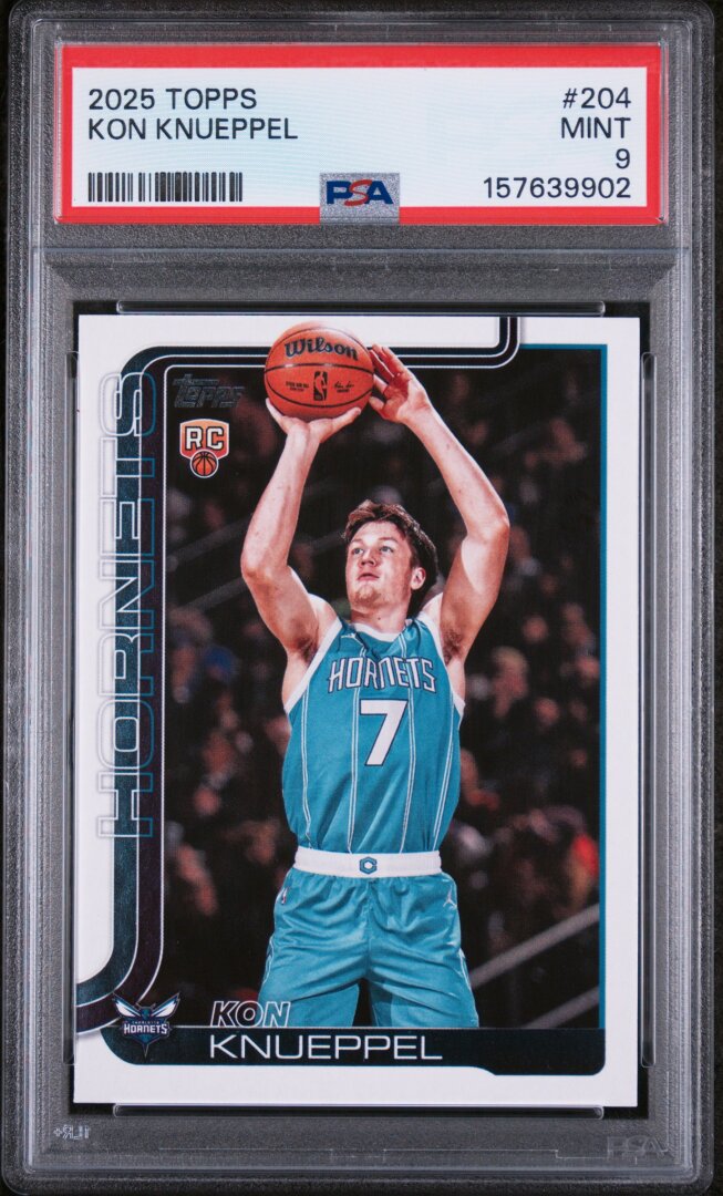 2025 Topps Kon Knueppel PSA 9 #204