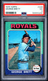 1975 Topps George Brett PSA 3 #228
