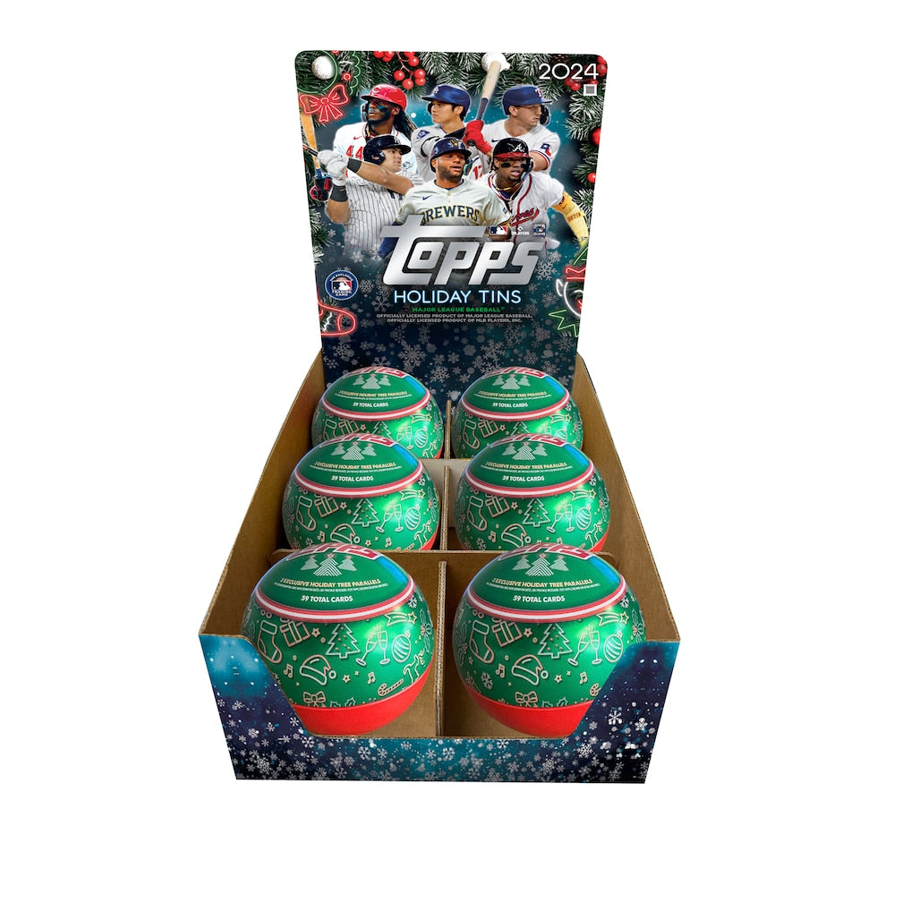 2024 Topps Holiday Baseball MLB Hobby Tin (1 Tin)