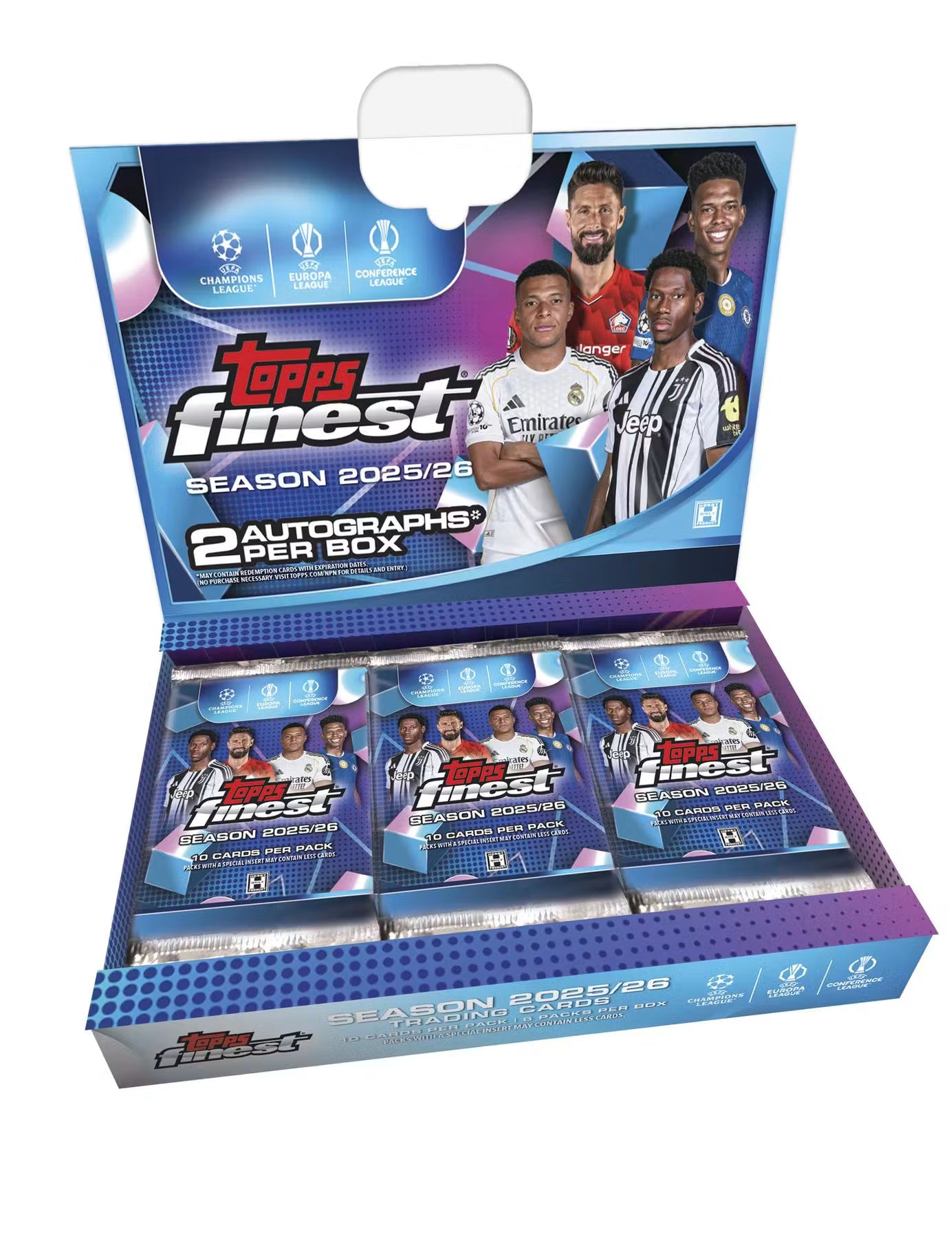 2025-26 Topps Finest UEFA Champions League UCC Hobby Box