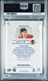 2025 Upper Deck Artifacts Connor Bedard Material-Gold /199 PSA 8