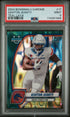 2024 Bowman University Chrome 17 Ashton Jeanty Teal Lava PSA 9