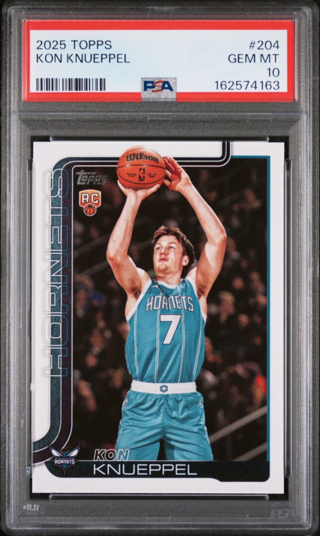 2025 Topps Kon Knueppel RC PSA 10 #204