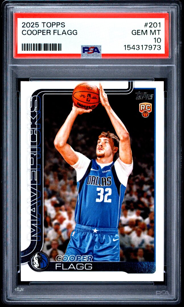 2025 Topps Cooper Flagg PSA 10 #201