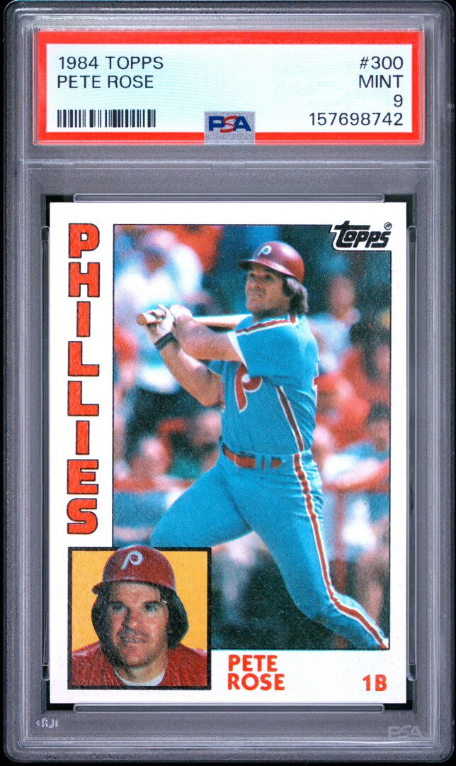 1984 Topps Pete Rose PSA 9 #300